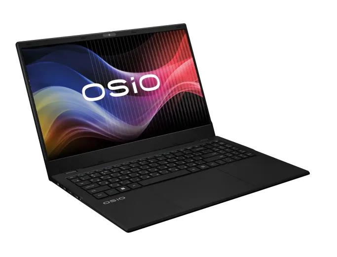 Ноутбук OSIO 15i 15.6", 2024, IPS, Intel N200 1ГГц, 4-ядерный, 8ГБ DDR4, 512ГБ SSD, Intel UHD Graphics, Windows 11 Home, черный