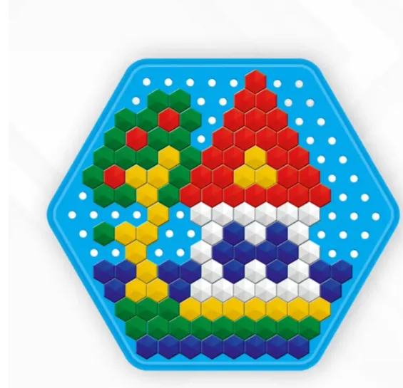 Шестигранная мозаика 150 элементов
