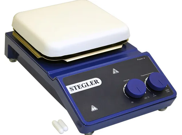 Мешалка магнитная Stegler HS-Pro (20 л, 200…1500 об/мин, 380 °С)