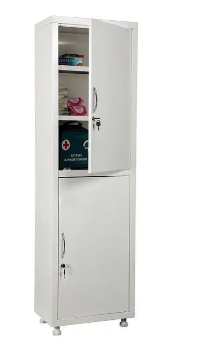 Медицинский шкаф 1655/1755x500x320мм