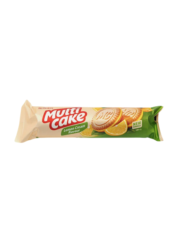 Multicake с начинкой лимон-крем 180г /28шт