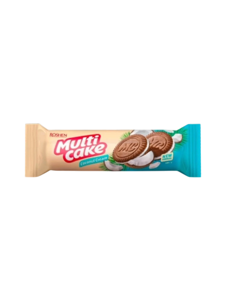 Multicake с начинкой кокос-крем 180г /28шт
