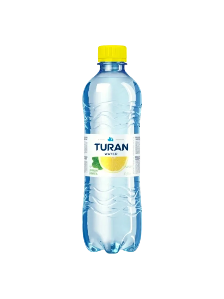 ВОДА TURAN 0.5Л ЛИМОН/МЯТА