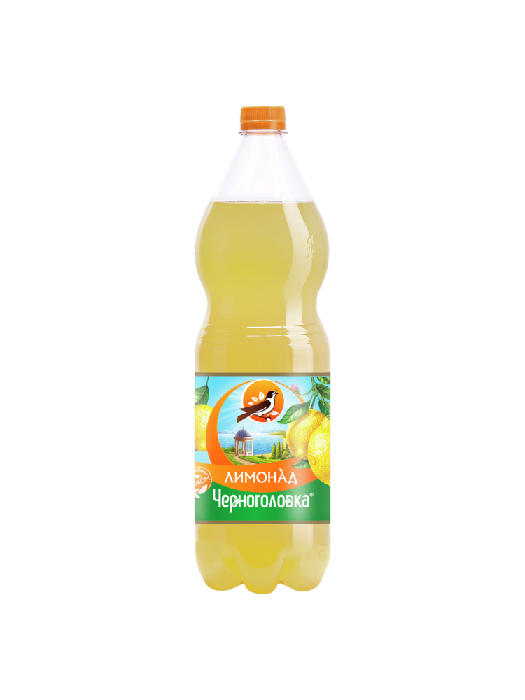 ЛИМОНАД ЧЕРНОГОЛОВКА ОРИГИНАЛЬНЫЙ ГАЗ. 1.5Л ПЭТ 