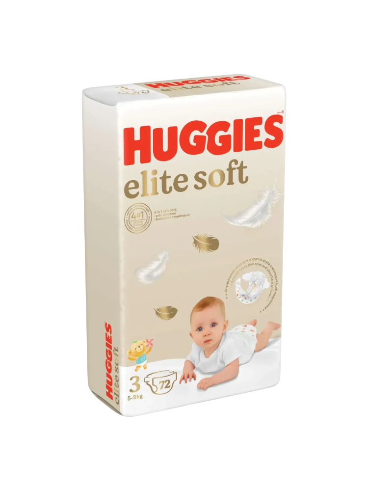 Подгузники Huggies Elite Soft Mega 