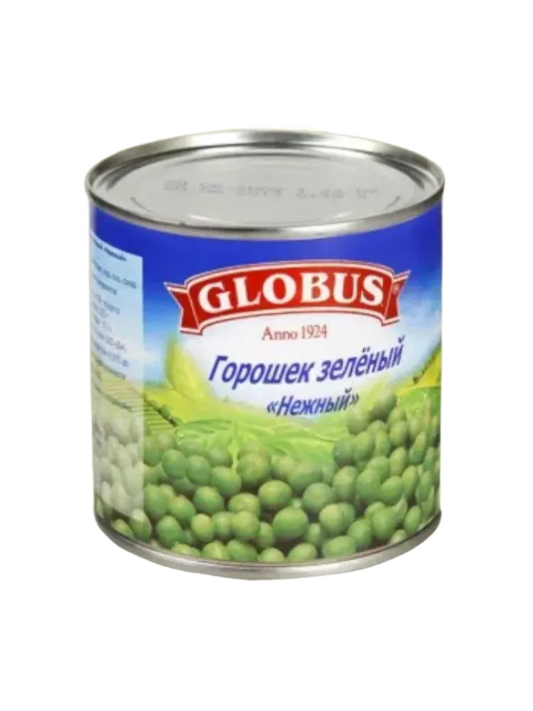 ГОРОШЕК ЗЕЛ GLOBUS 425МЛ НЕЖНЫЙ 