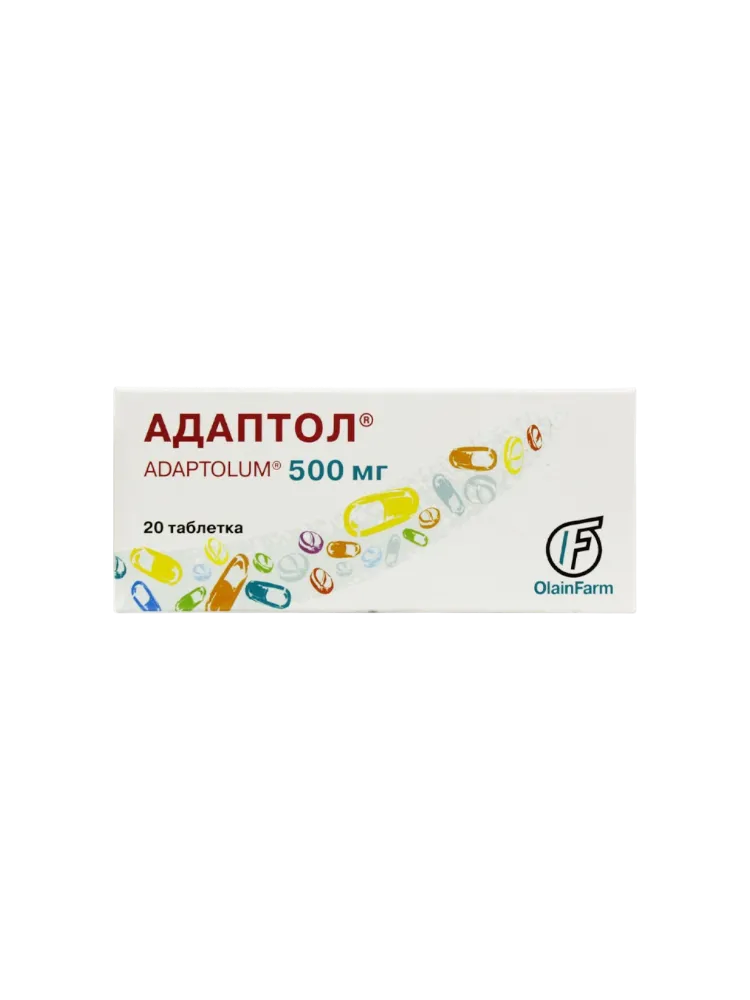 Адаптол таб. 500мг №20