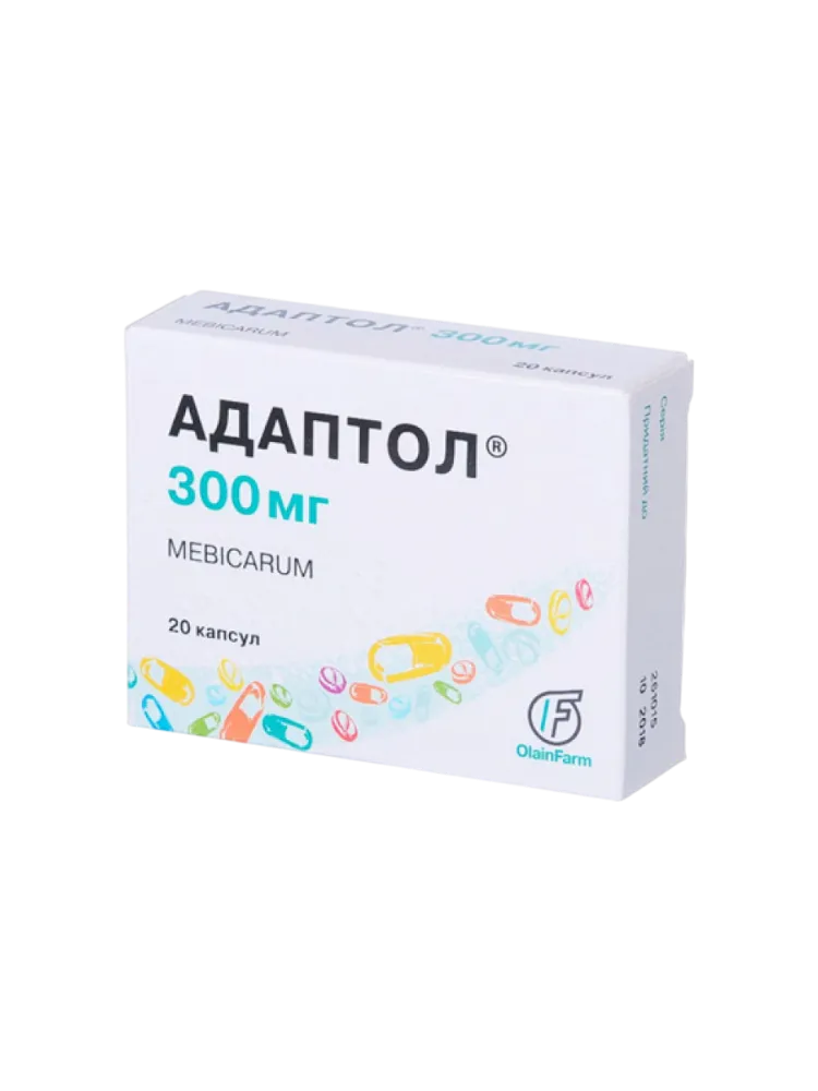 Адаптол капс. 300мг №20