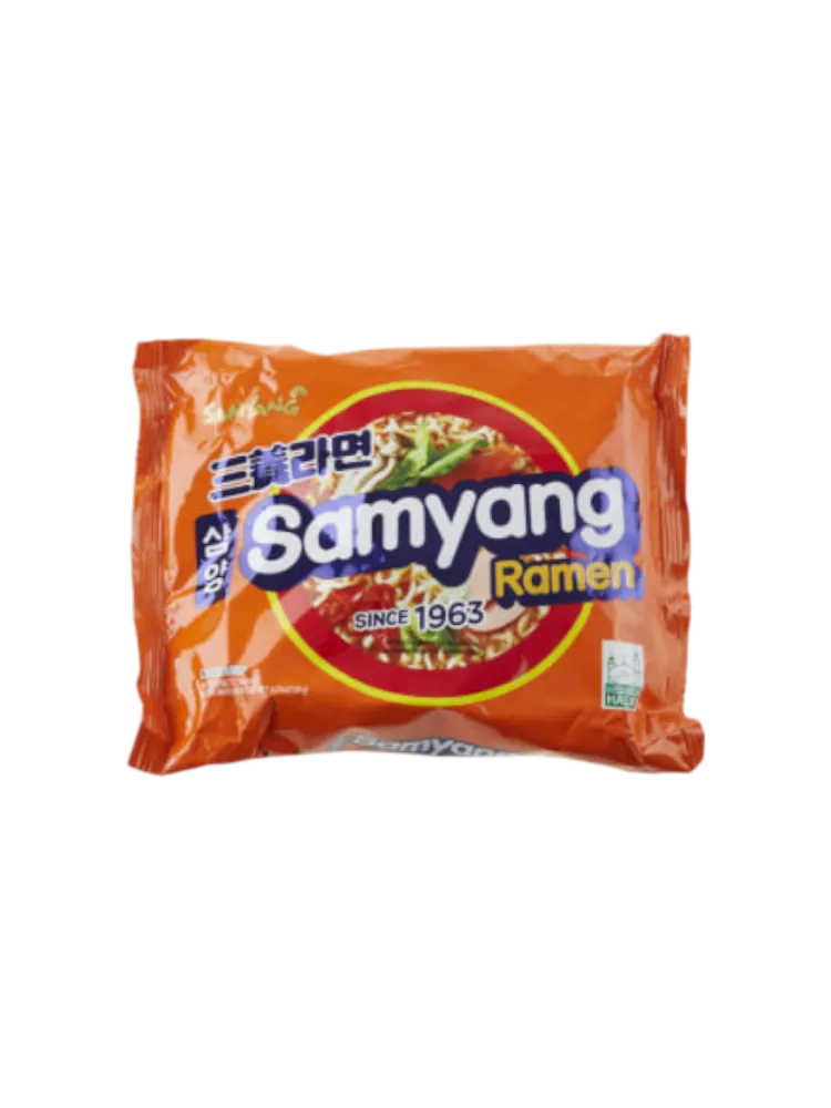 Лапша Рамен быстрого приготовления со вкусом говядины и ветчины Samуang