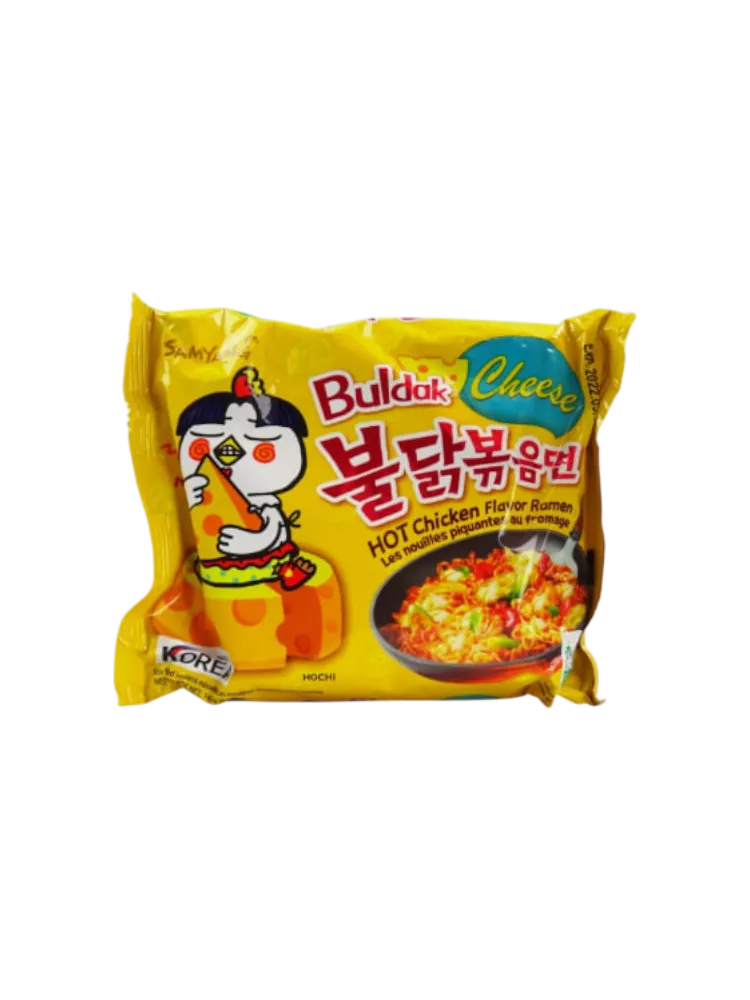 SAMYANG Buldak Bokkeum Myeon Огненно-острый сырный рамен