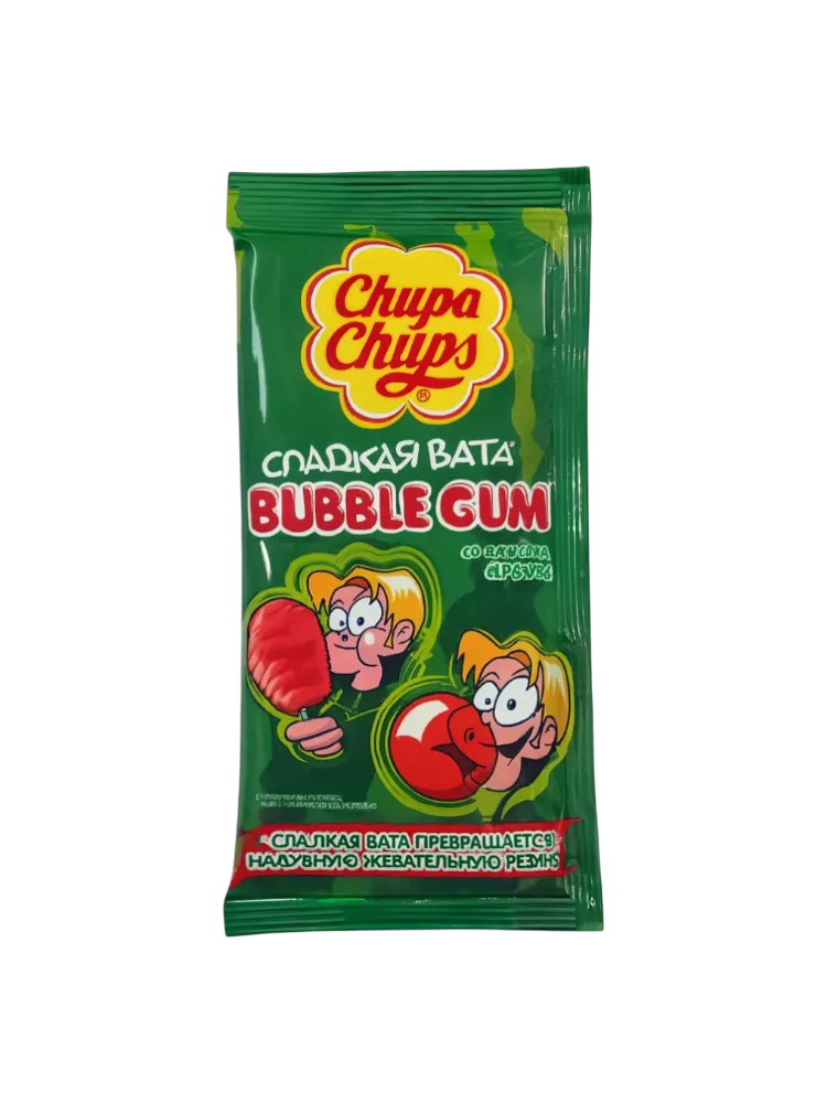 СЛАДКАЯ ВАТА CHUPA CHUPS АРБУЗ 11ГР