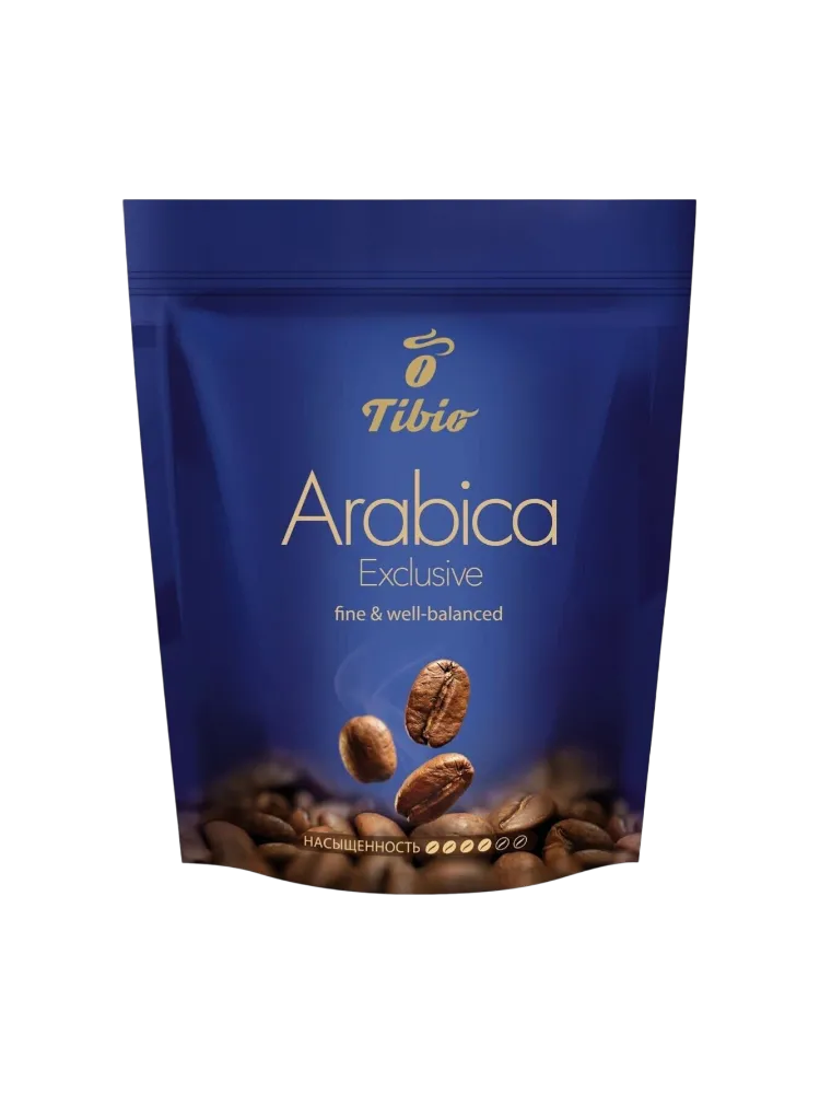 КОФЕ TIBIO ARABICA EXCLUSIVE 150Г РАСТВОРИМЫЙ Д/П