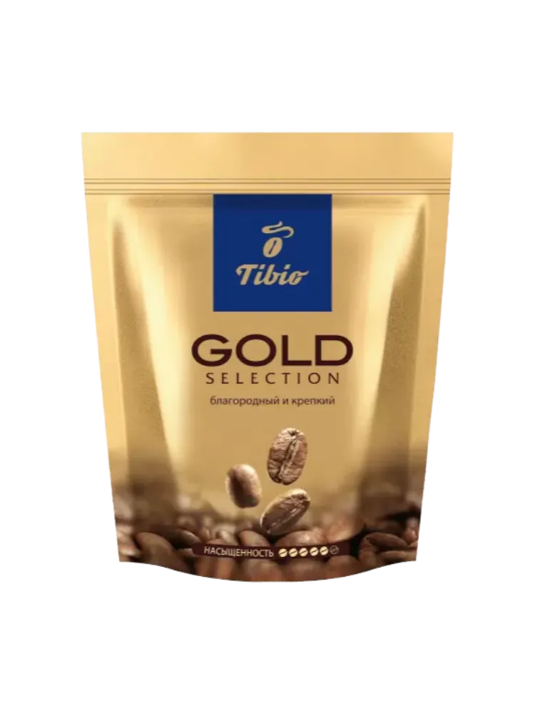 КОФЕ TIBIO GOLD SELECTION 150Г РАСТВОРИМЫЙ Д/П