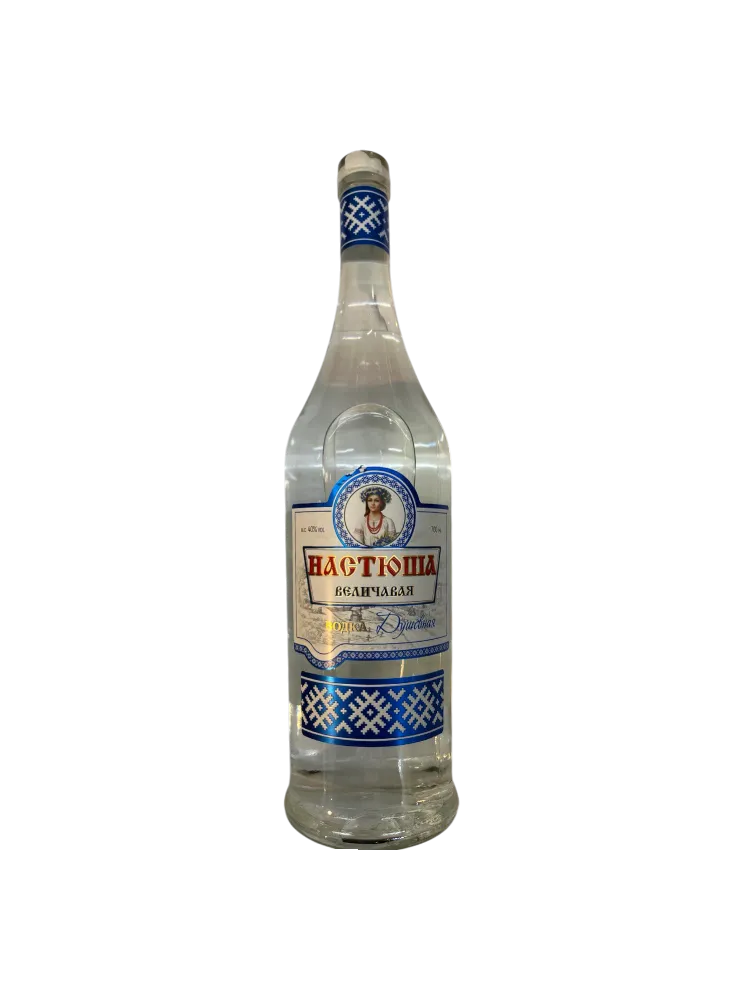 ВОДКА НАСТЮША ВЕЛИЧАВАЯ ДУШЕВНАЯ 0.5Л 40% - фото 1