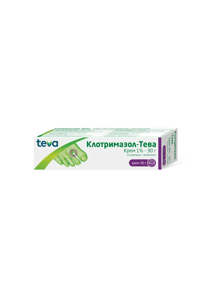 Клотримазол Тева  1% 30г - фото 1