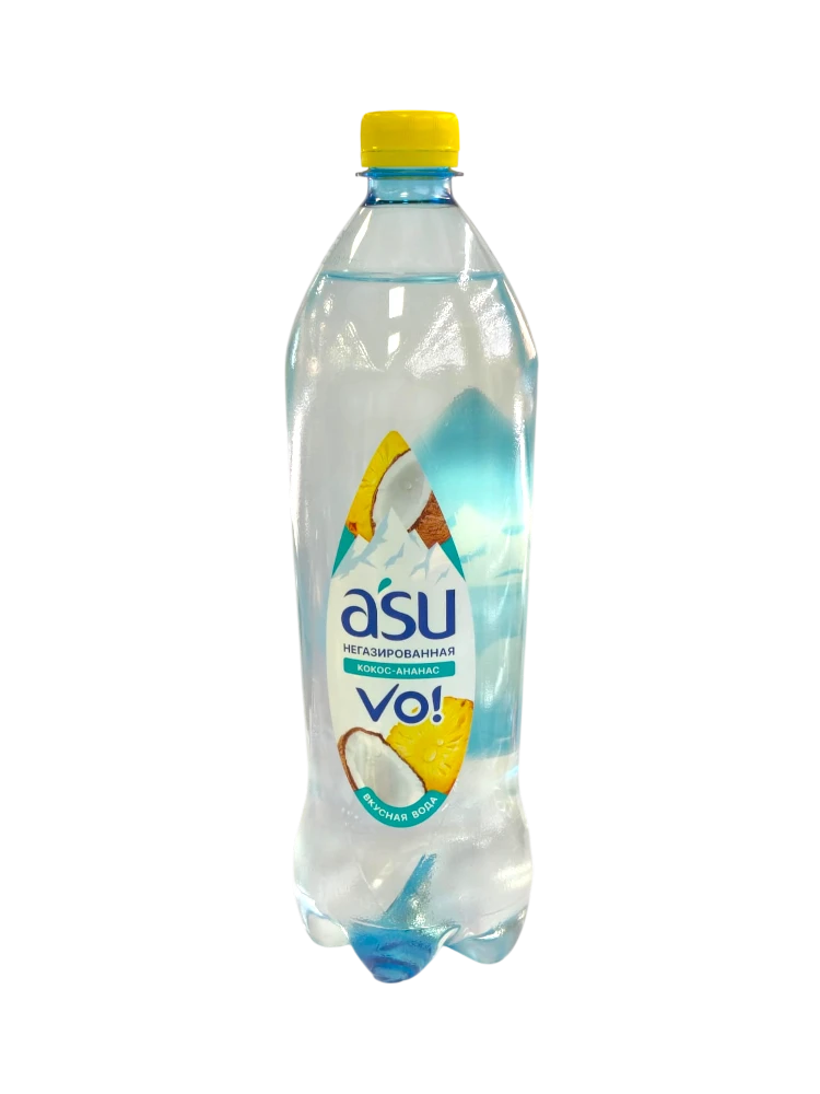 ВОДА ASU КОКОС-АНАНАС 1Л Н/ГАЗ