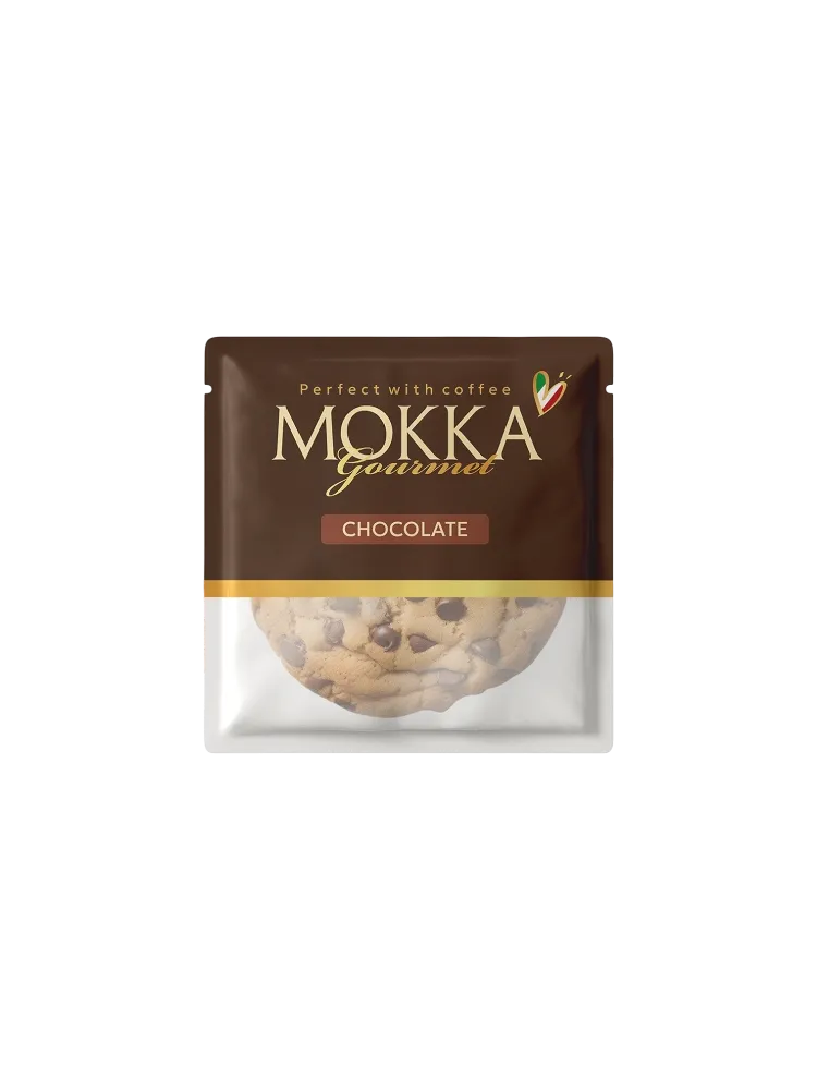 ПЕЧЕНЬЕ МОККА 45Г ШОК ГЛАЗУРЬ/БЕЛЬГИЙСКИЙ КАКАО - фото 1