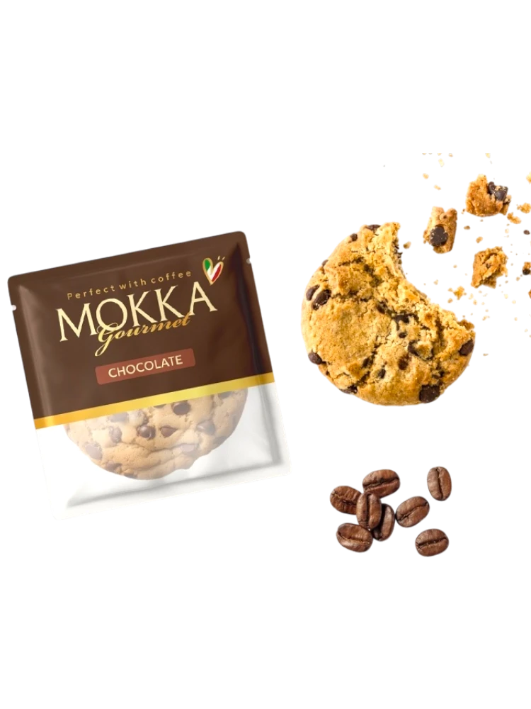 ПЕЧЕНЬЕ МОККА 45Г ШОК С БЕЛЬГИЙСКИМ КАКАО - фото 1