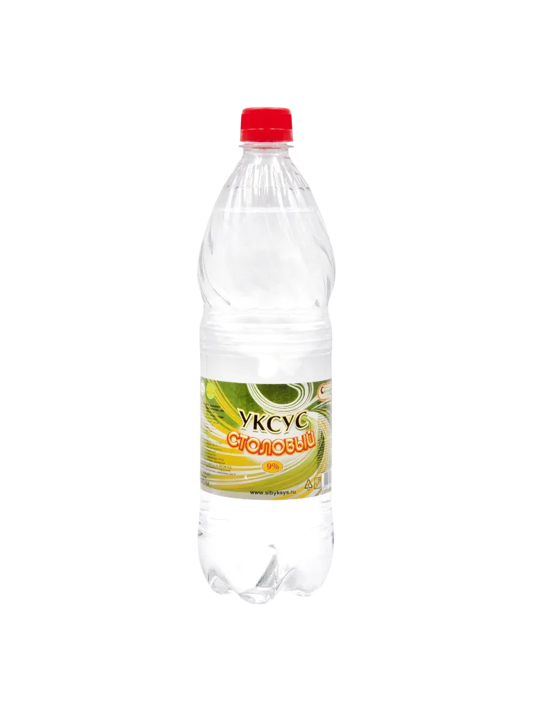 УКСУС СИБИРСКИЙ 1Л СТОЛОВЫЙ 9% ПЛАСТИК