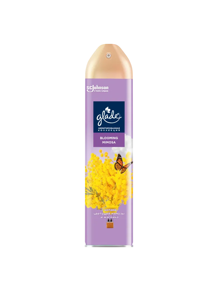 ОСВЕЖИТЕЛЬ GLADE 300МЛ BLOOMING MIMOSA