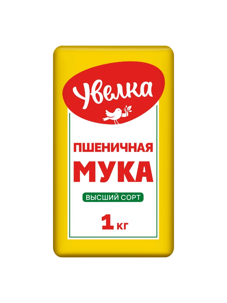МУКА УВЕЛКА ПШЕНИЧНАЯ ХЛЕБОПЕКАРНАЯ В/С 1КГ