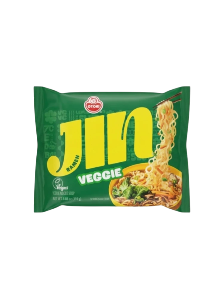 Ottogi лапша Jin Ramen Veggie 110 г