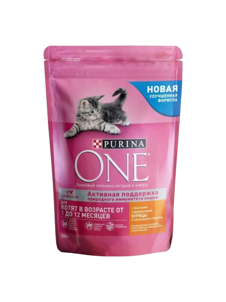 Purina One для котят курица, злаки 0.2 кг