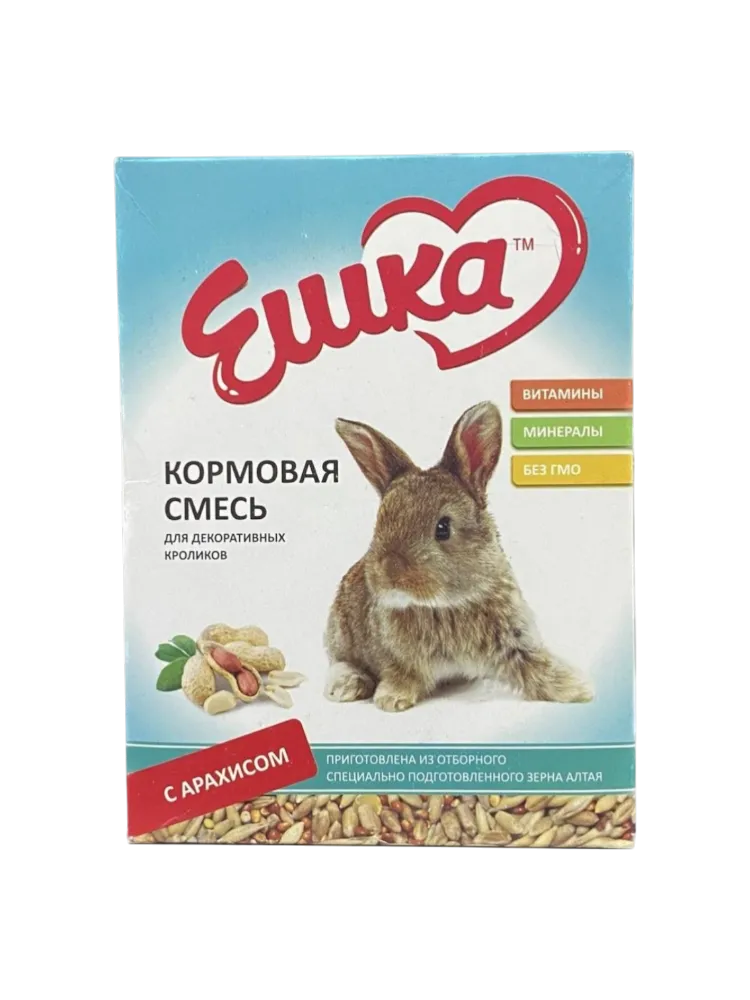 Ешка С арахисом для декоративных кроликов 450 г
