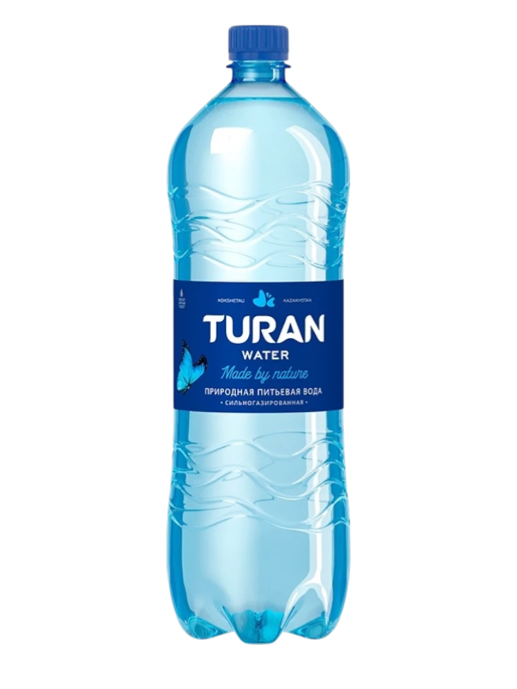 ВОДА TURAN 1.5Л ЛЕГКАЯ ВОДА ГАЗ