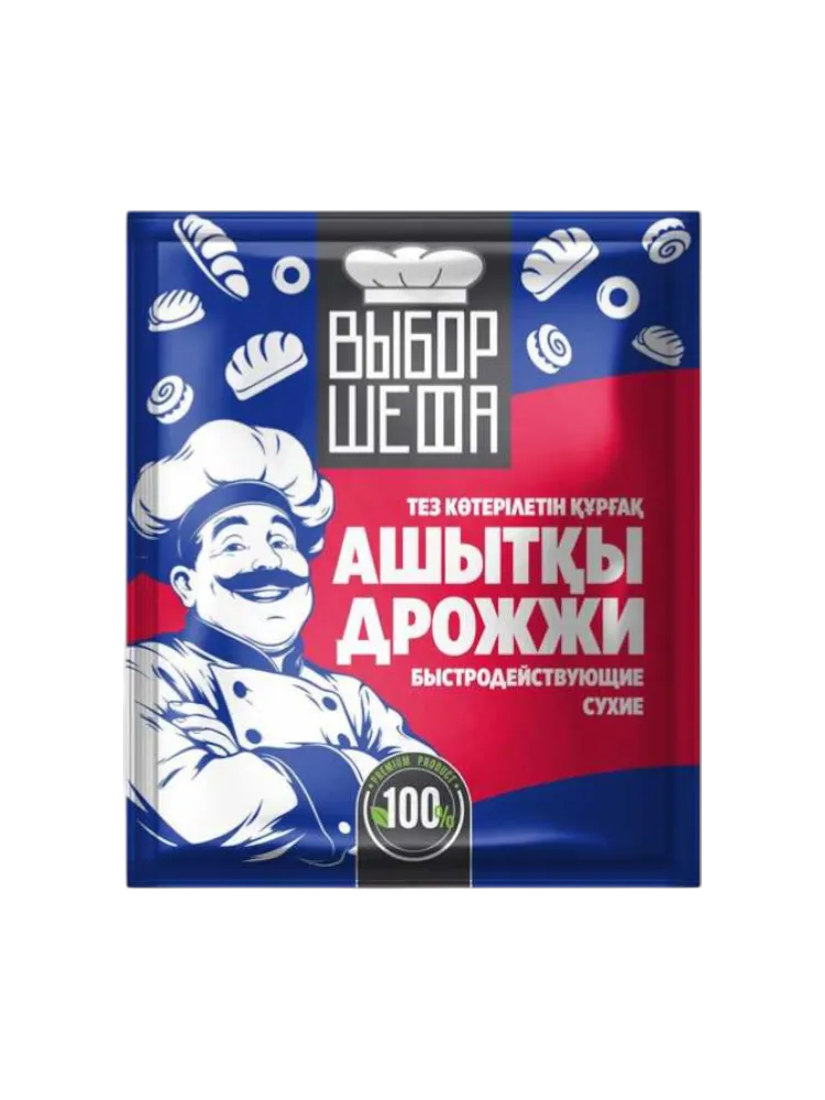 ДРОЖЖИ ВЫБОР ШЕФА СУХИЕ 50ГР