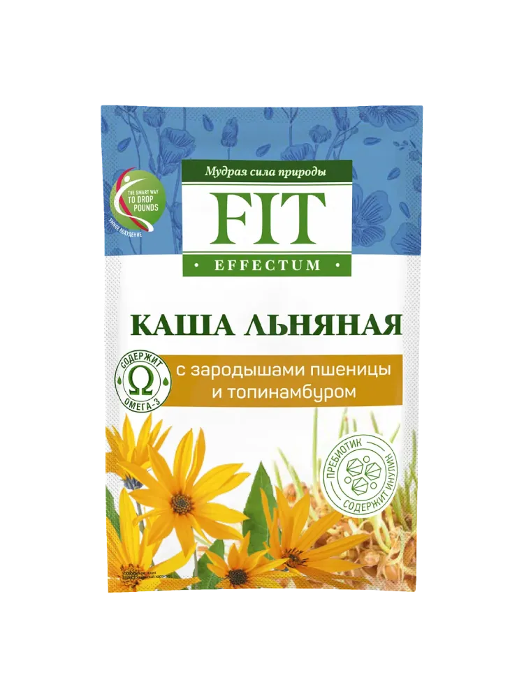 КАША ЛЬНЯНАЯ FE ЗАР.ПШЕНИЦИ И ТОПИНАМБУРОМ 25Г