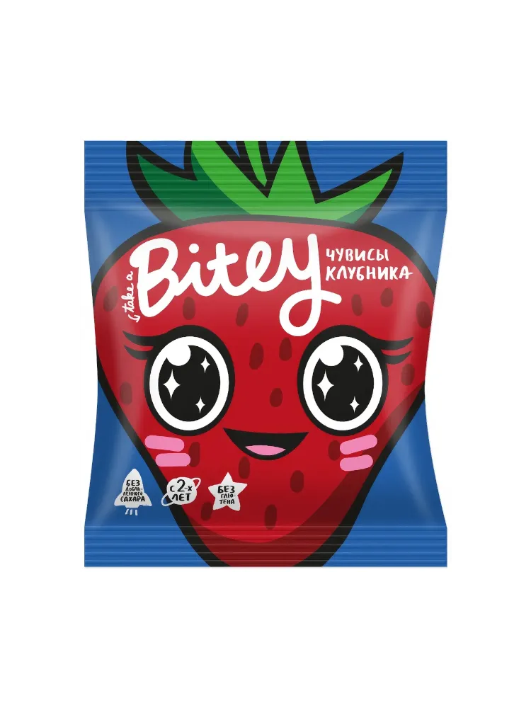 МАРМЕЛАД ФРУКТОВО-ЯГОДНЫЙ BITEY ЧУВИС КЛУБНИКА