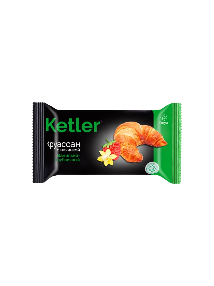 КРУАССАН DEYA 42Г KETLER ВАНИЛЬ КЛУБНИКА