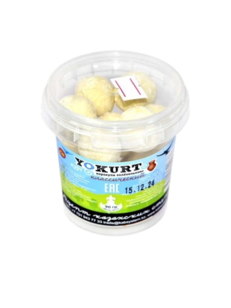 КУРТ КОПЧЕНЫЙ БАНКА YOKURT КАЗАХСТАН 90Г