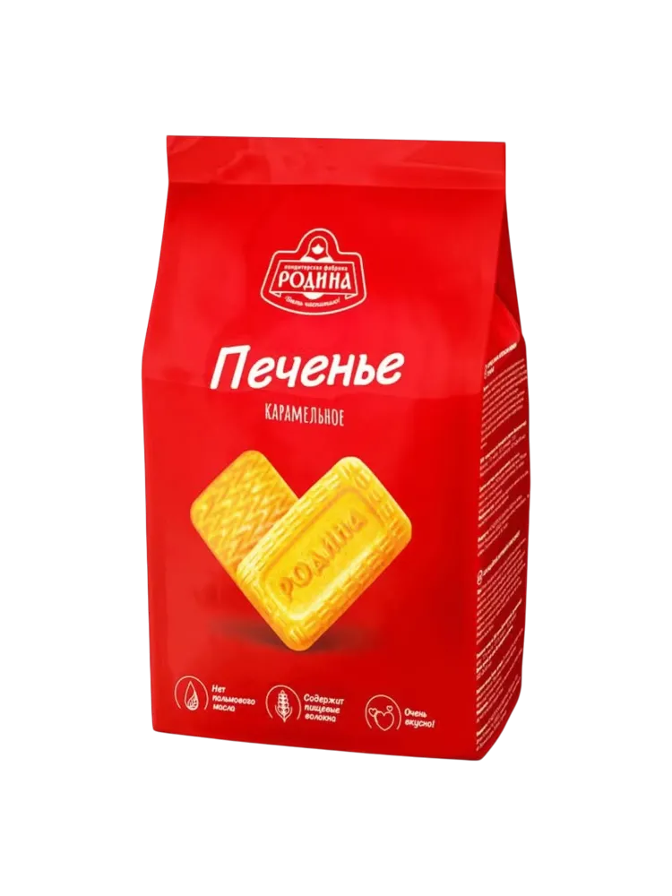 ПЕЧЕНЬЕ РОДИНА 210Г КАРАМЕЛЬНОЕ