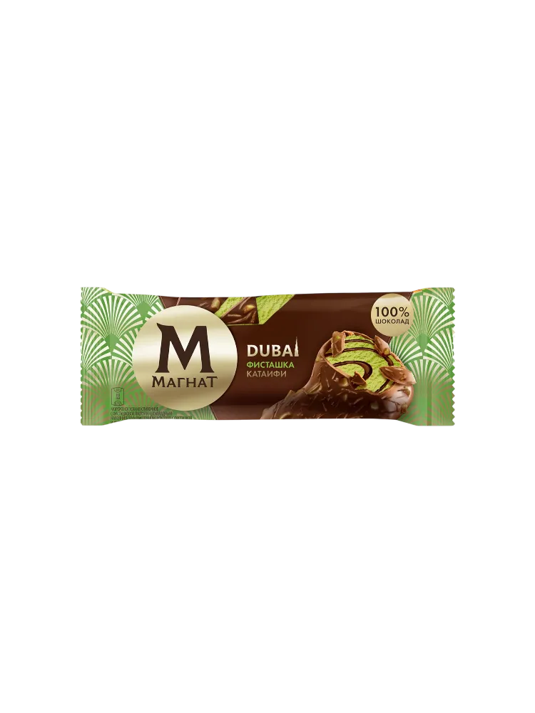 МОРОЖЕНОЕ ИНМАРКО МАГНАТ ЭСКИМО DUBAI ФИСТАШКА КАТАИФИ 63Г 