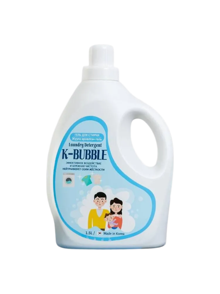 ГЕЛЬ Д/СТИРКИ K-BUBBLE 1,5Л