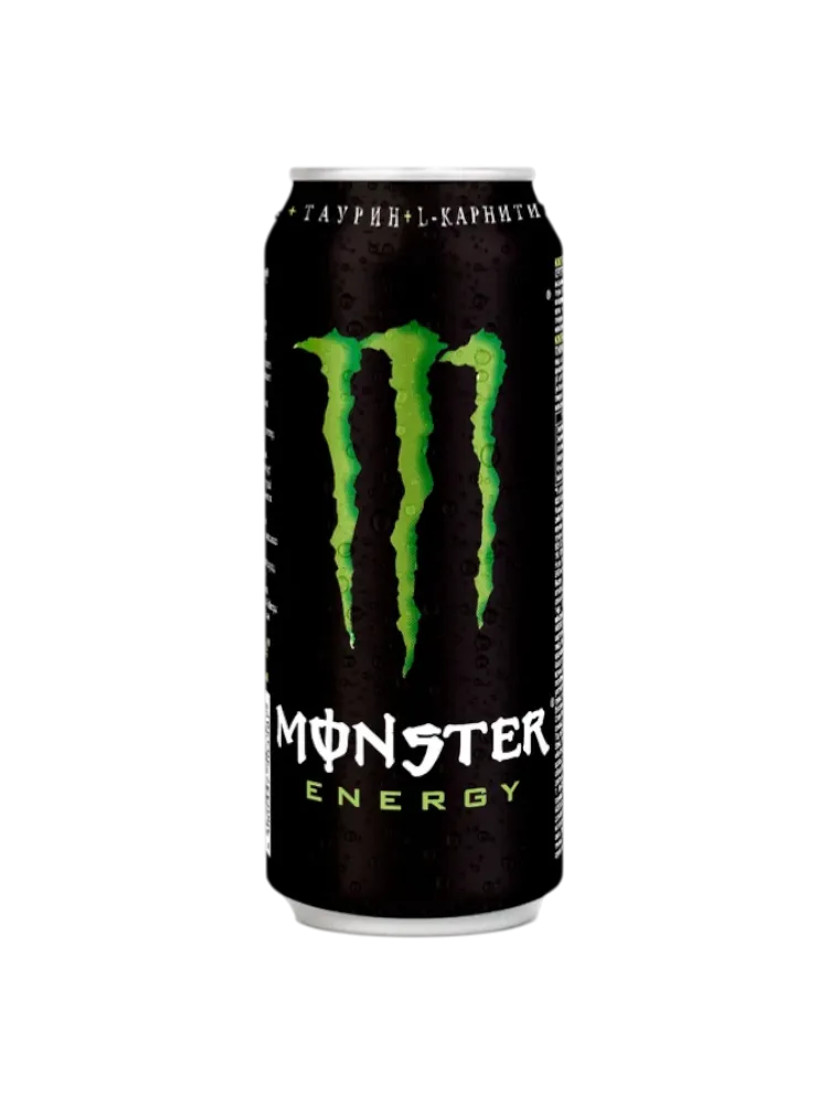 НАПИТОК ЭНЕРГЕТ MONSTER 500МЛ GREEN(12)