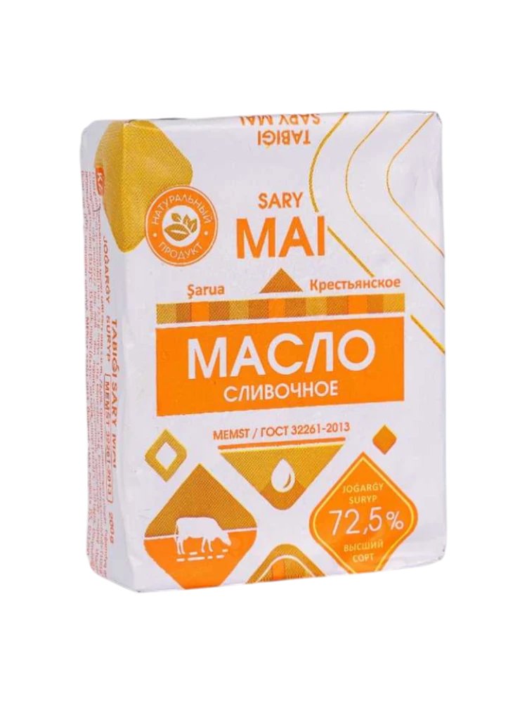 МАСЛО СЛИВ 200Г КРЕСТЬЯНСКОЕ 72.5%