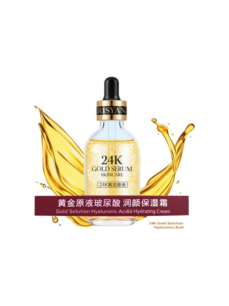 Крем для лица RISYAN 24K Gold с гиалуроновой кислотой 