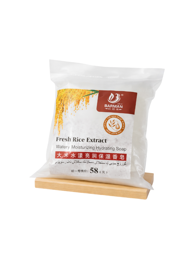 Мыло ручной работы BARMAN Fresh Rice Extract