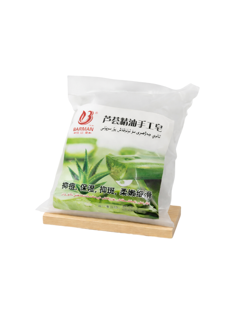 Мыло ручной работы BARMAN Aloe Vera
