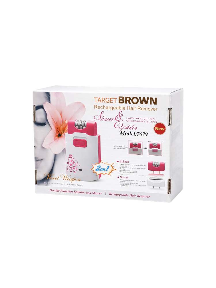 Компактный депилятор Target Brown 7679