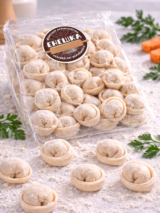 Пельмени с говядиной 700 гр от Енешка