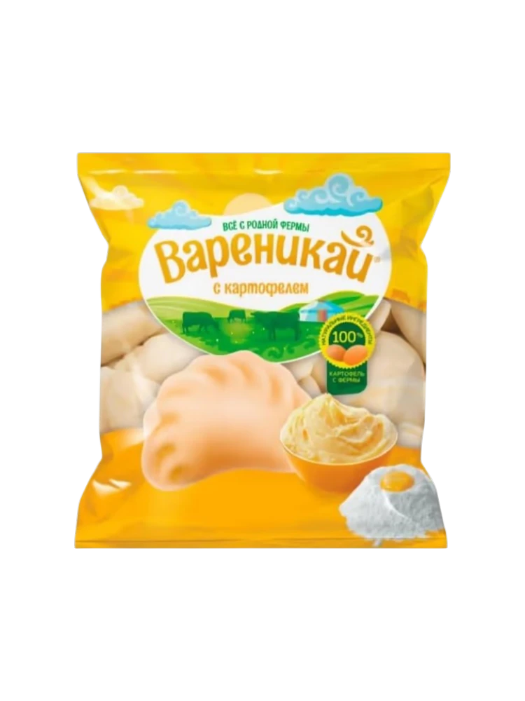 ВАРЕНИКИ ВАРЕНИКАЙ С КАРТОФЕЛЕМ 350Г