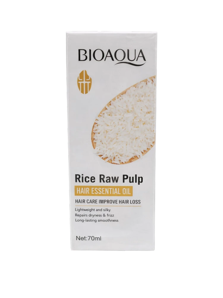 Эфирное масло для волос Bioaqua Rice Raw Pulp Hair Essential Oil (70 мл)
