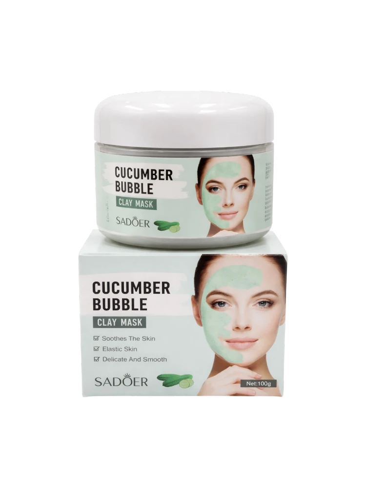 SADOER Cucumber Bubble Clay Mask (100 г)
