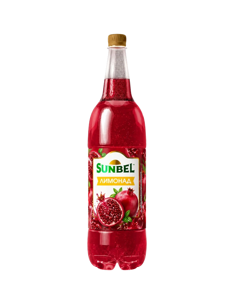 ЛИМОНАД SUNBEL 1Л ГРАНАТ ПЛ/Б - фото 1