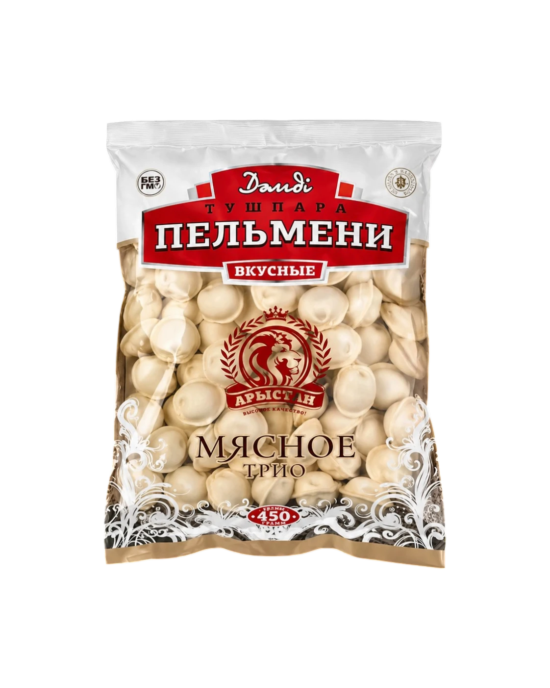 АРЫСТАН ПЕЛЬМЕНИ 450Г МЯСНОЕ ТРИО