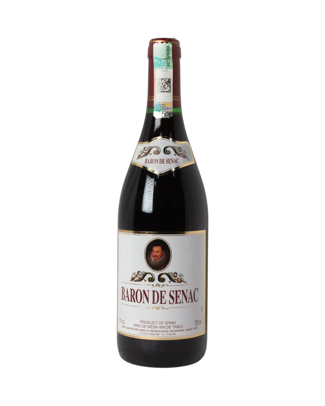 ВИНО BARON DE SENAC 0.75Л КР П/СЛ - фото 1